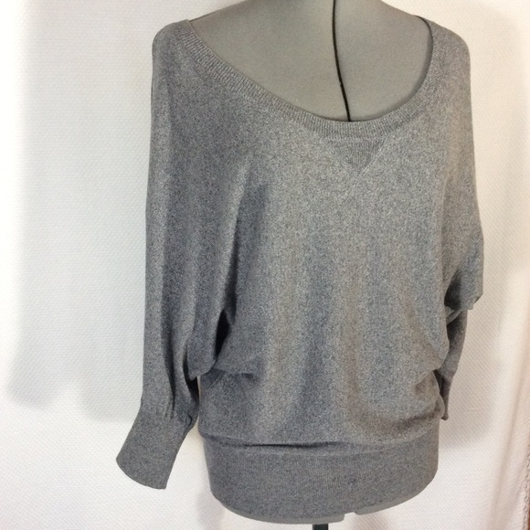 American Eagle Outfitters Sweaters - American Eagle Dolman slouchy sweater gray size m